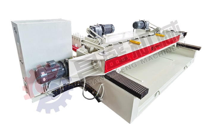 veneer peeling machine