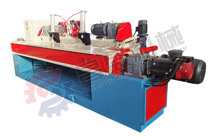 veneer peeling machine