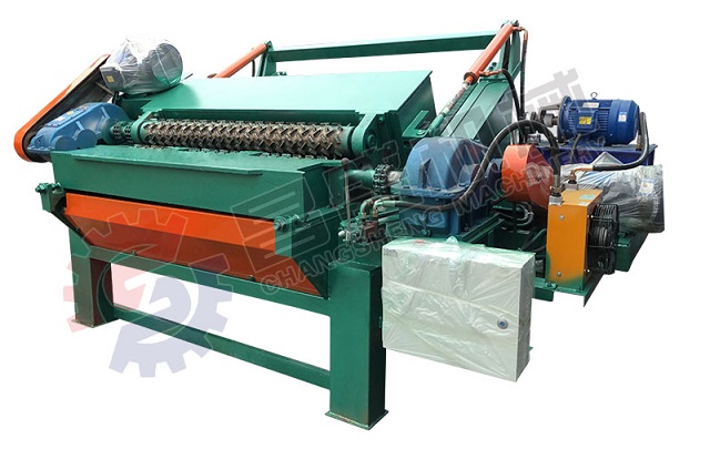 spindleless log debarker machine