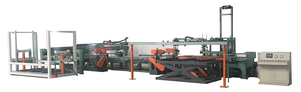 Main machine of plywood production: edge trimming machine
