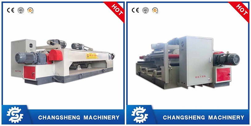 6 feet veneer peeling machine