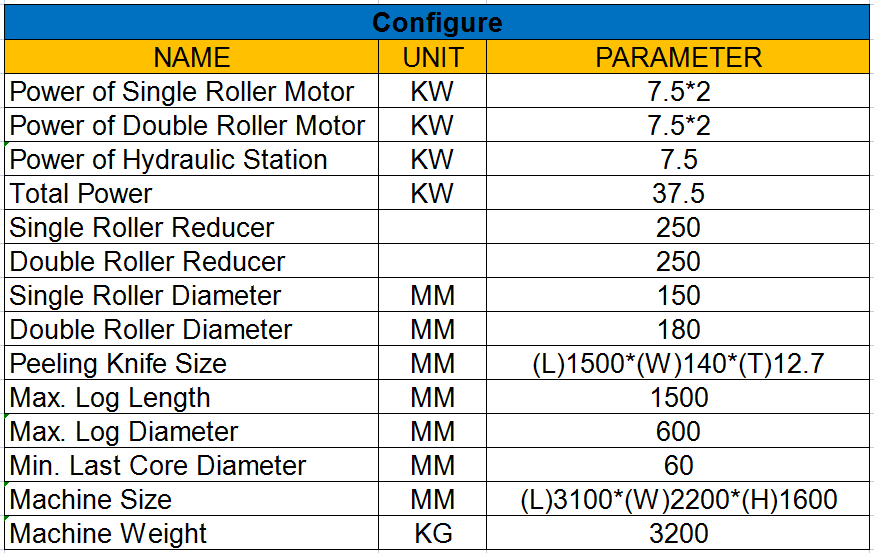 plywood log debarker machine