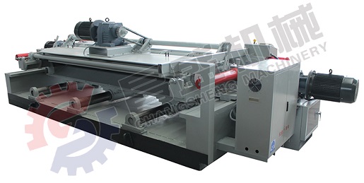 hydraulic wood veneer peeling machine