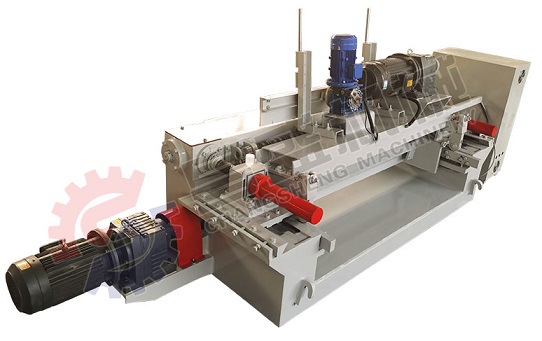 mini spindleless veneer peeling machine