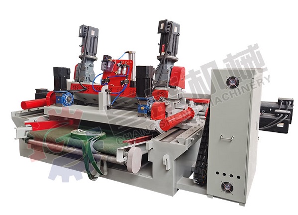 spindle less rotary veneer peeling machine
