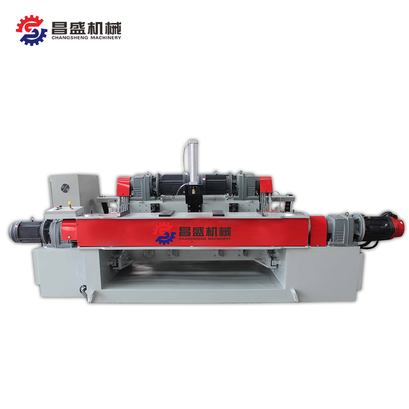 High speed four feet veneer peeling machine