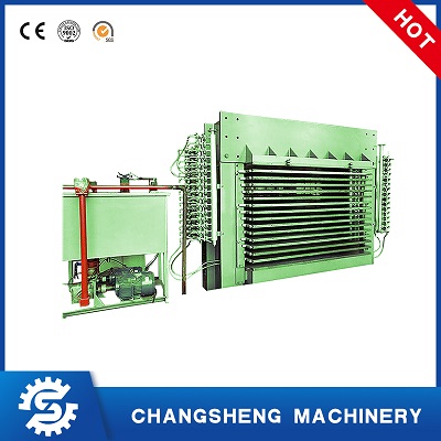 Cleaning method of hot press