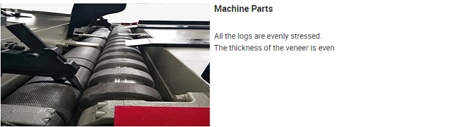 veneer peeling machine