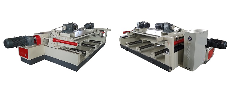 veneer peeling machine