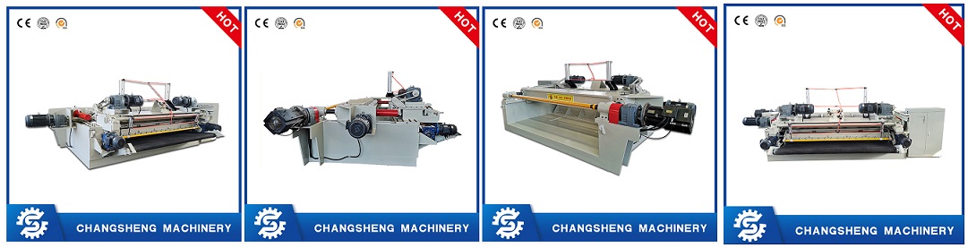 veneer peeling machine