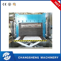 The choice of hot press and the solution to the deformation of the hot press plate