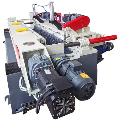 spindleless veneer peeling machine