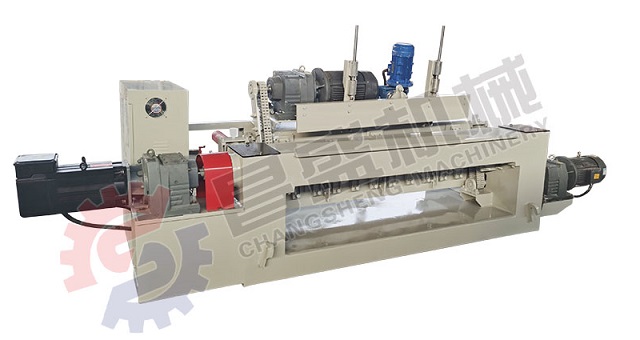 mini spindleless veneer peeling machine