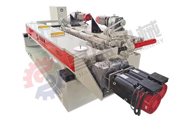 veneer peeling machine