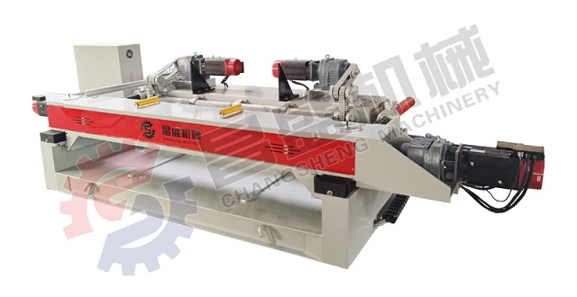 veneer peeling machine