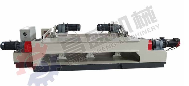 veneer peeling machine