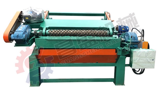 spindleless log debarker machine