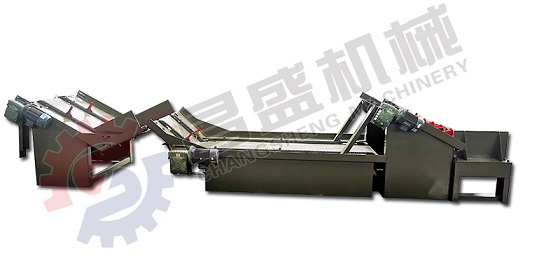 log conveyor machine