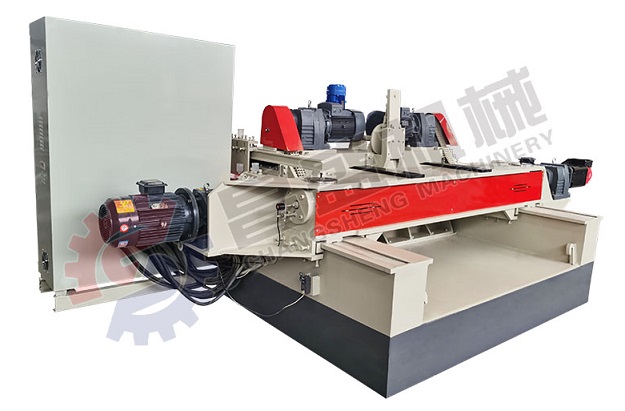 plywood veneer peeling machine
