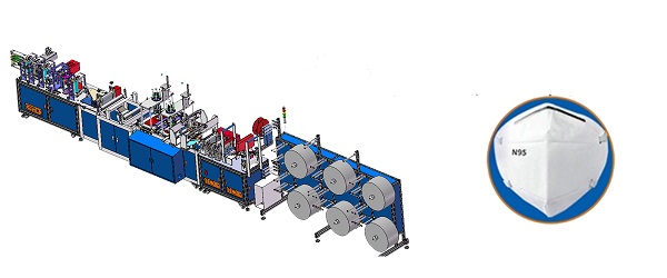 N95 face mask production line