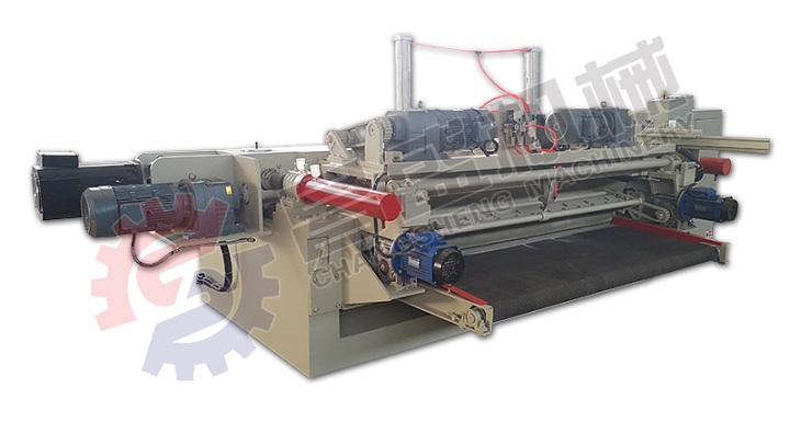 veneer peeling machine