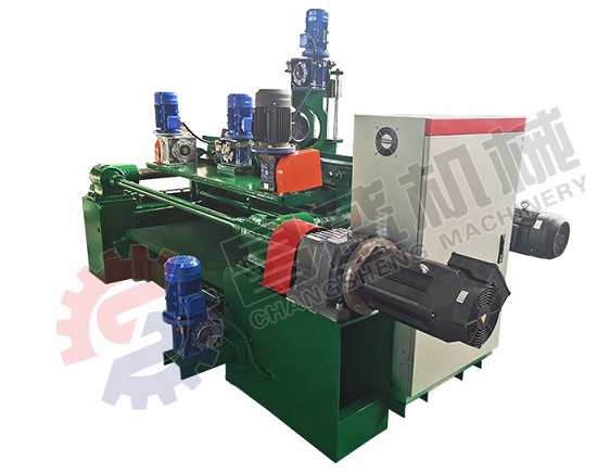 veneer peeling machine