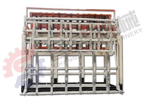 automatic veneer stacker