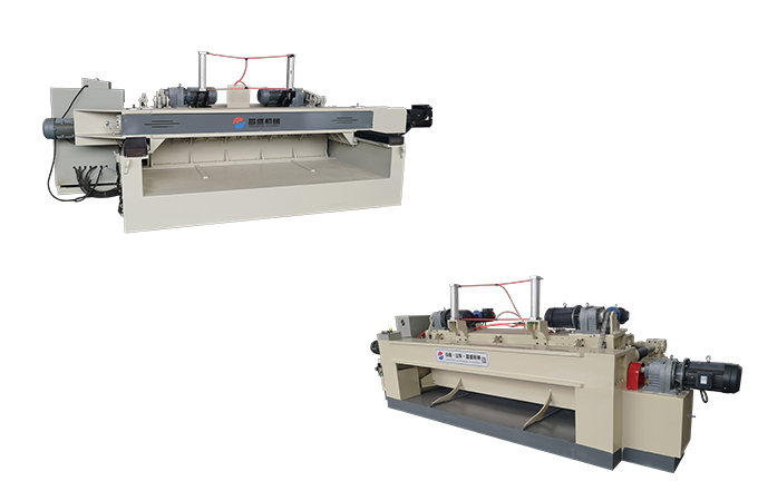 veneer peeling machine