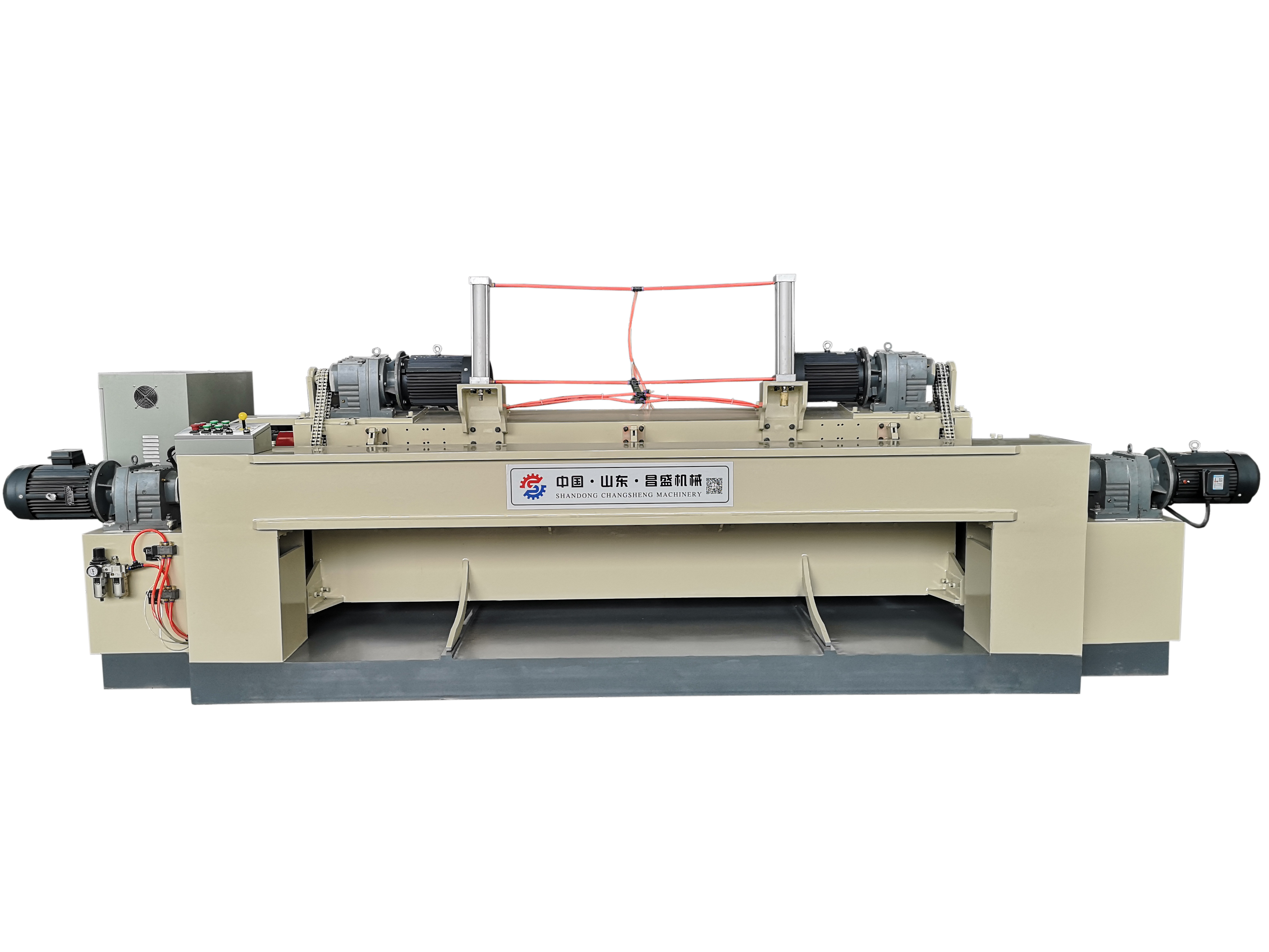veneer peeling machine