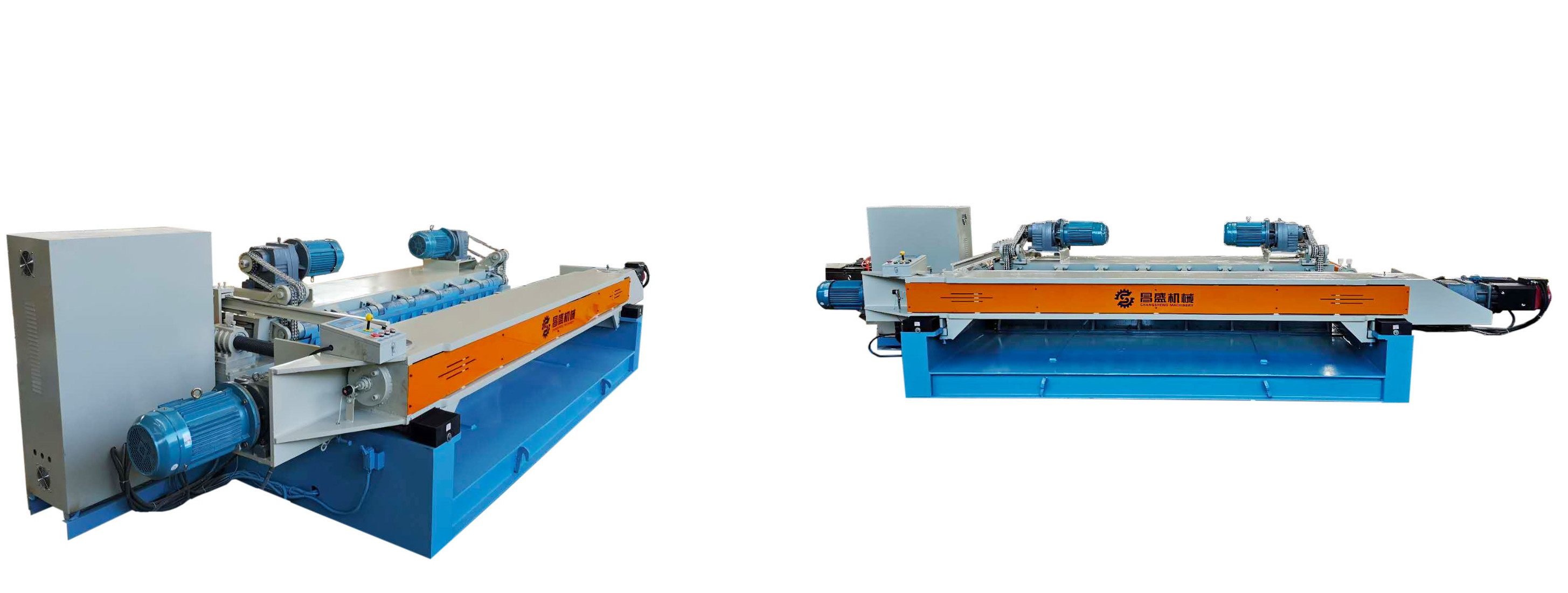 veneer peeling machine