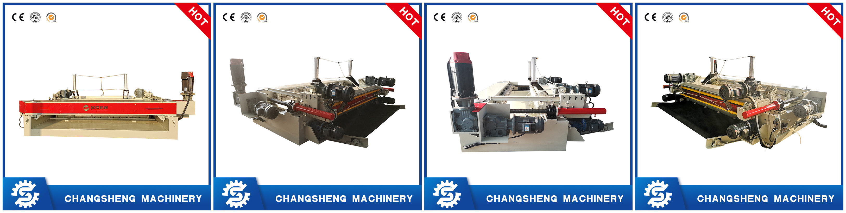 veneer peeling machine