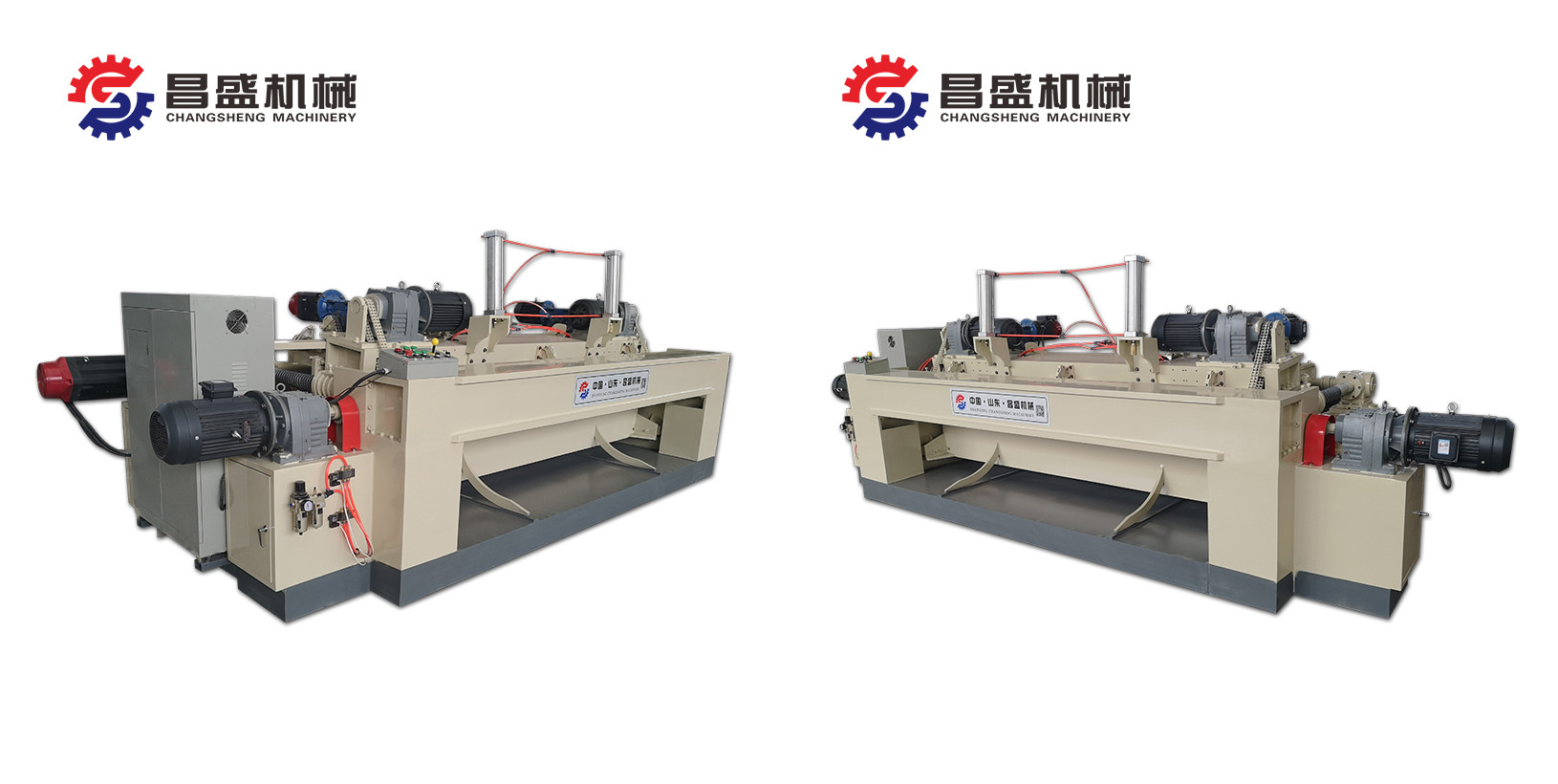 veneer peeling machine