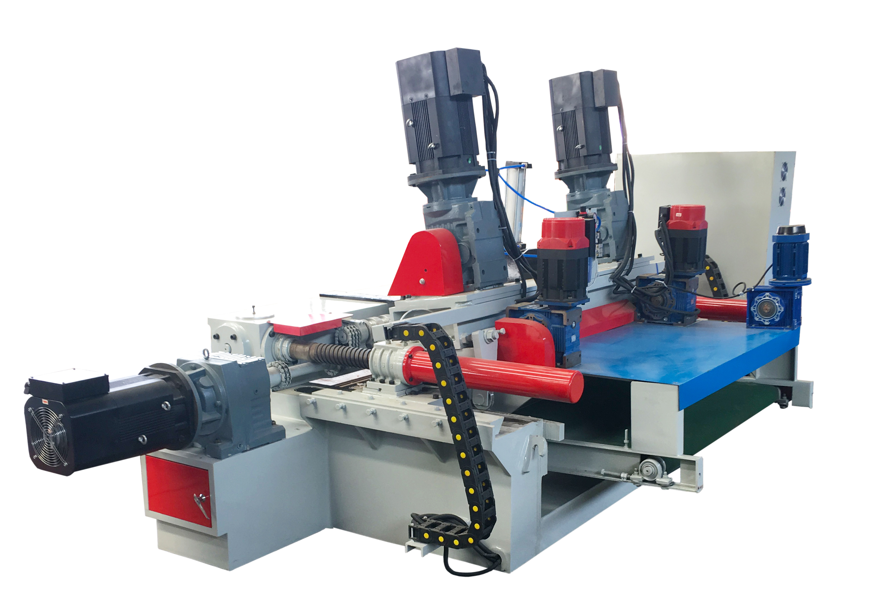 veneer peeling machine