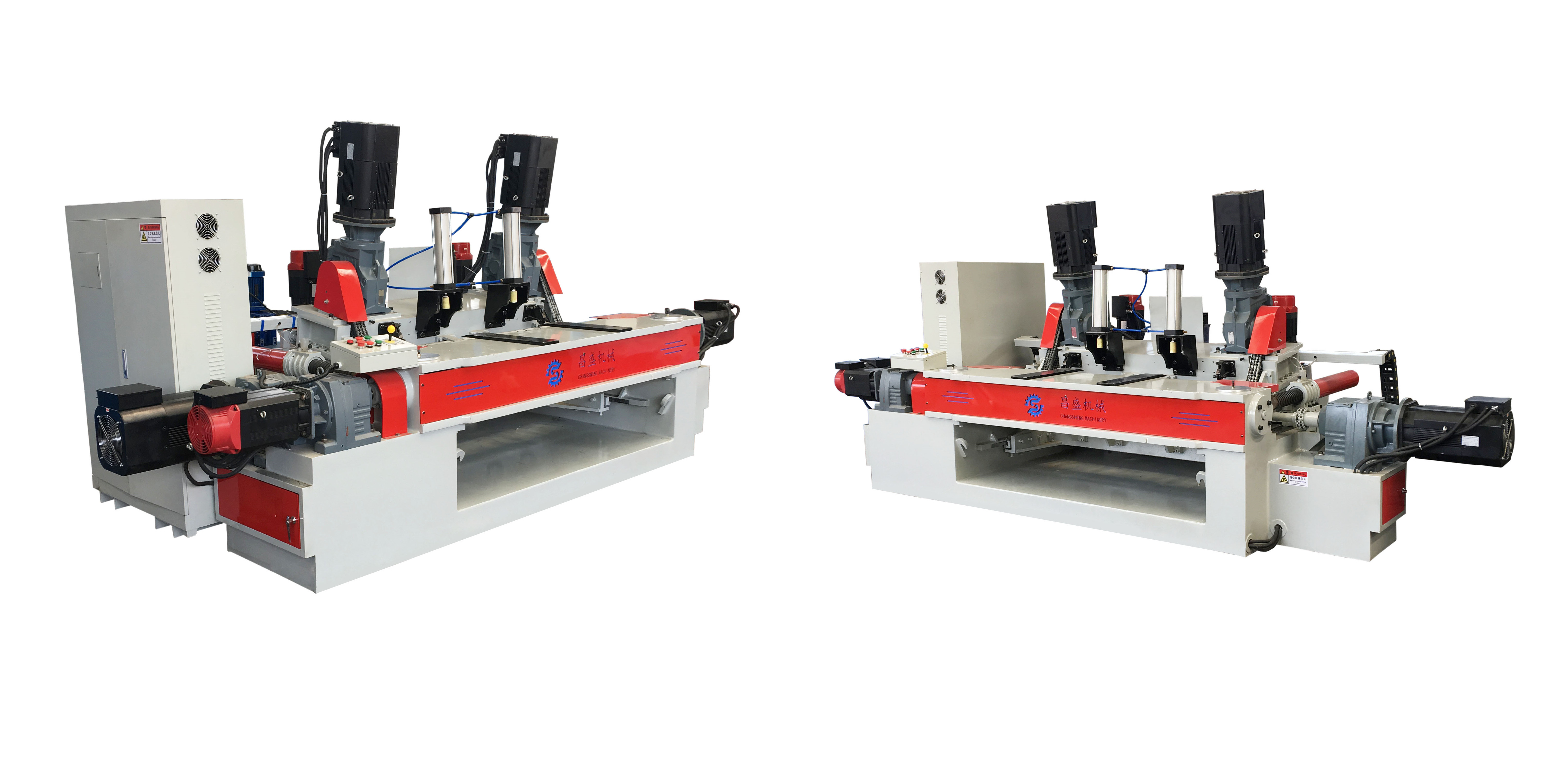 veneer peeling machine
