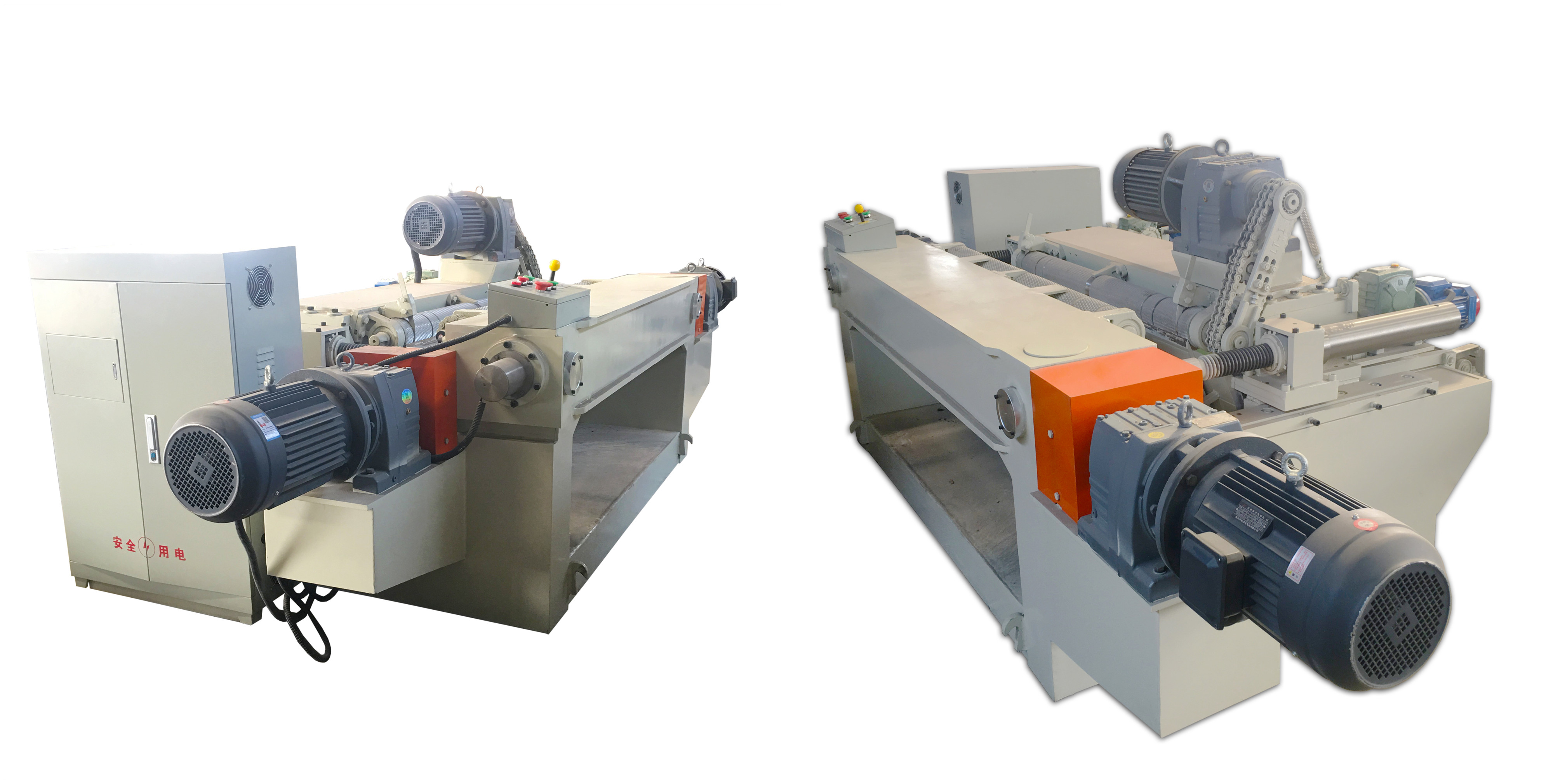 veneer peeling machine