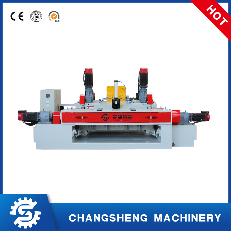 Method for adding lubricant to spindleless veneer peeling machine